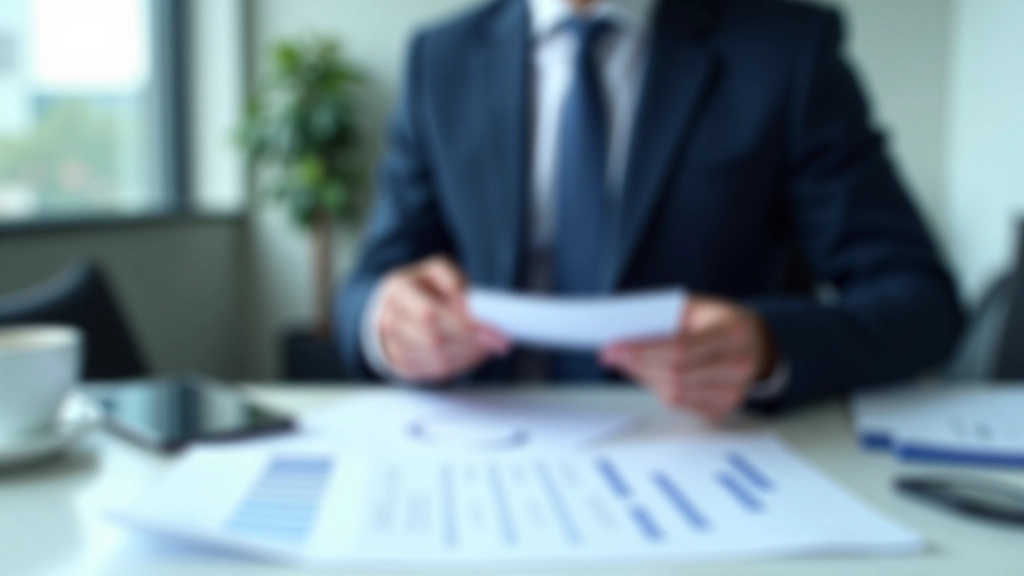 Financial advisor analyzing deal structure options with charts showing cash flow, stock consideration, and hybrid models